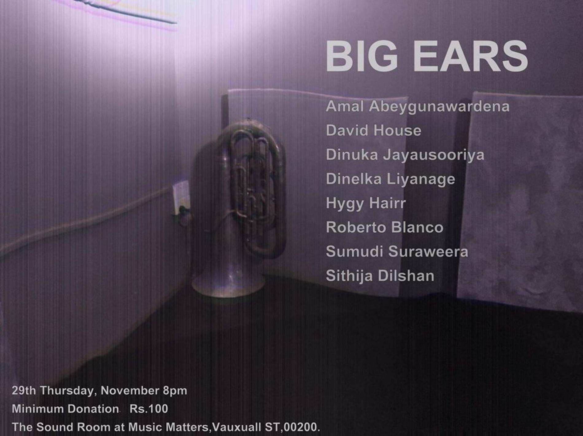 Big Ears – Experimental / Electronic Night