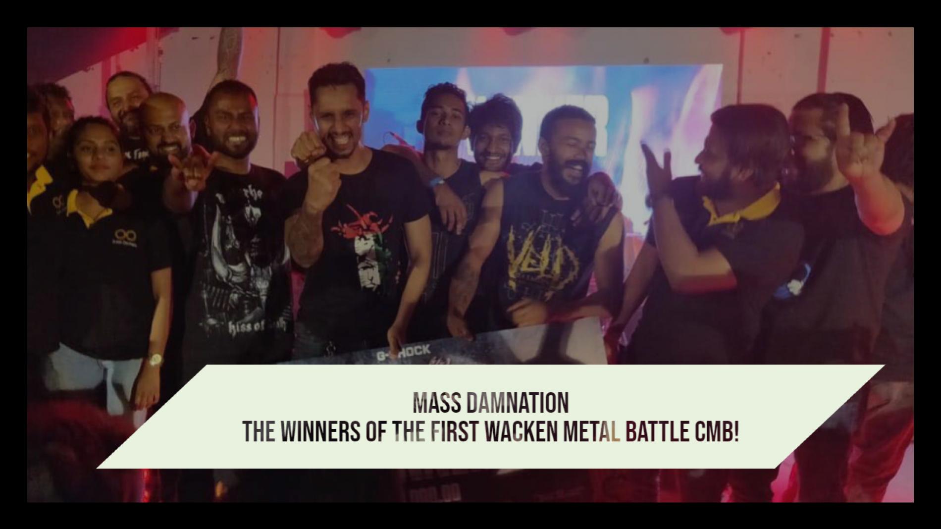 Mass Damnation : The Winners Of The 1st Wacken Metal Battle CMB