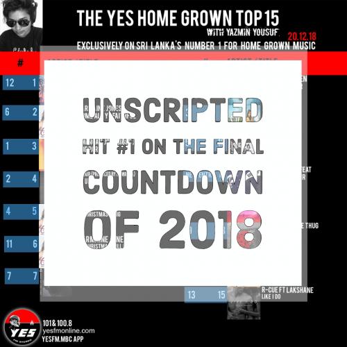 Unscripted Number 1 On The Final Countdown Of 2018!