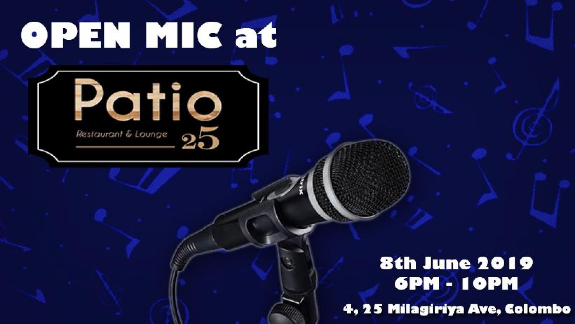 Open Mic at Patio 25