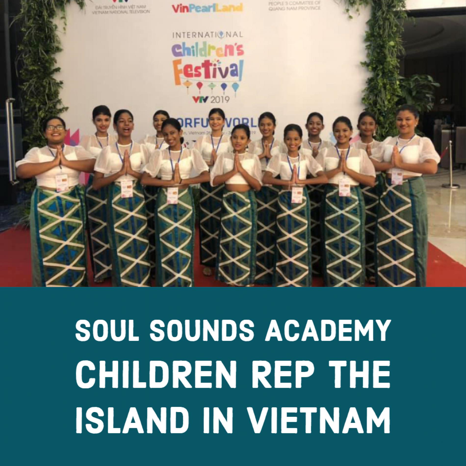 Soul Sounds Academy Children Rep The Island @ The International Children’s Festival In Vietnam