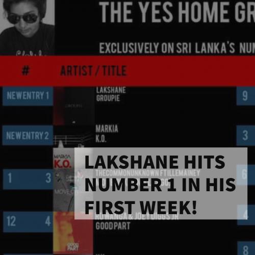 Lakshane Checks In At Number 1 With ‘Groupie’