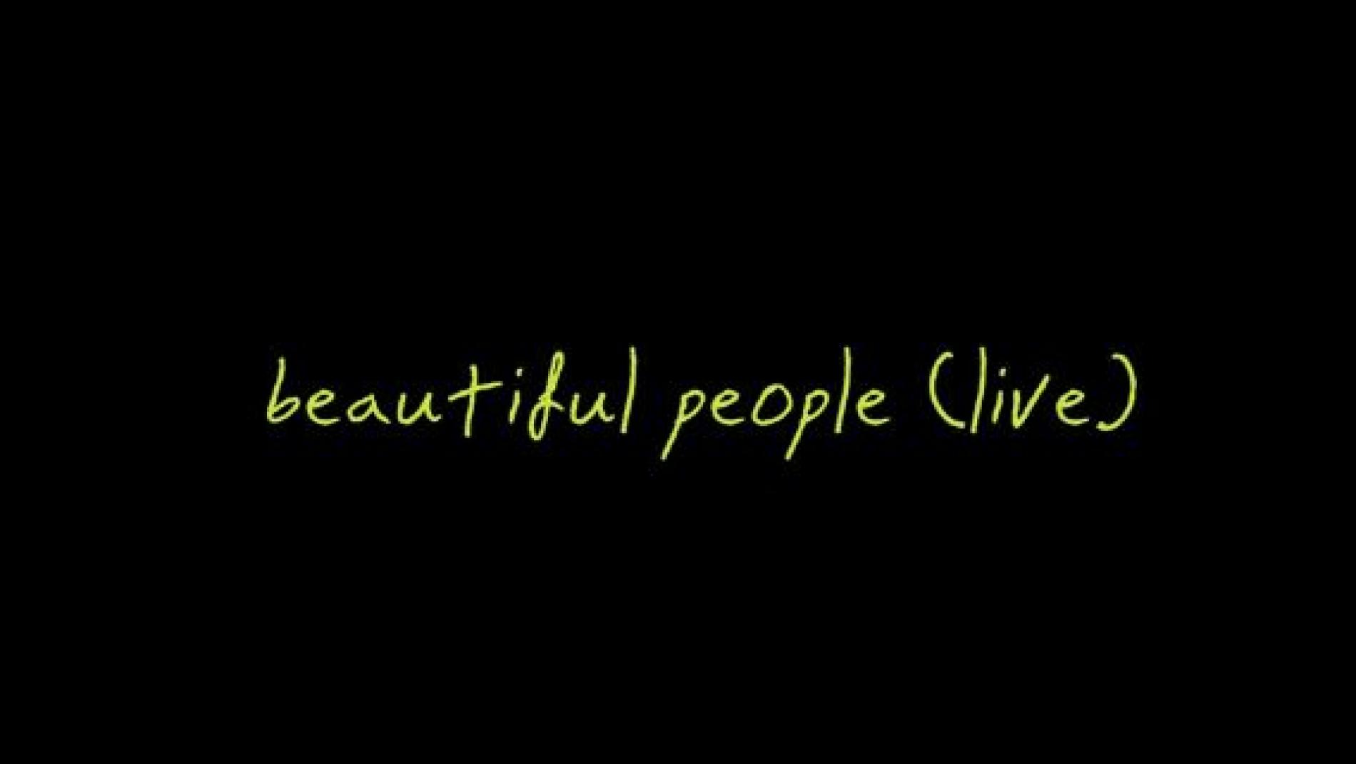 Minesh Dissanayake – Beautiful People (Live Cover)