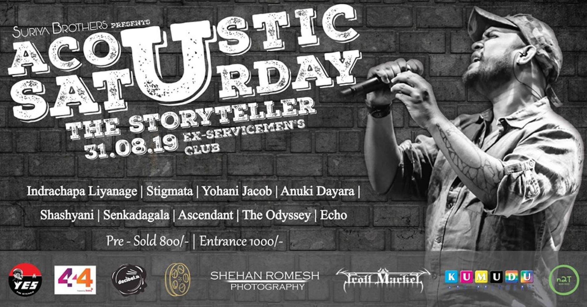Acoustic Saturday : The Storyteller