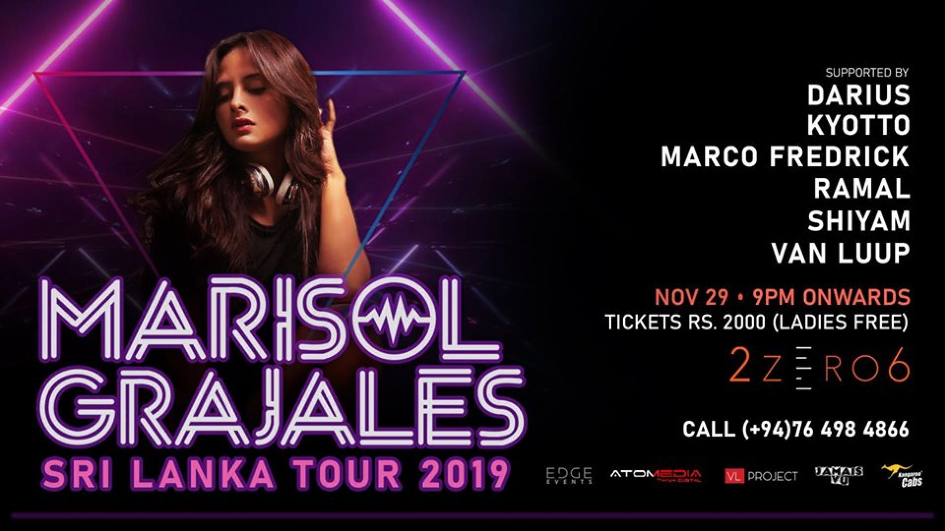 Marisol Grajales Sri Lanka Tour 2019 (Colombo)