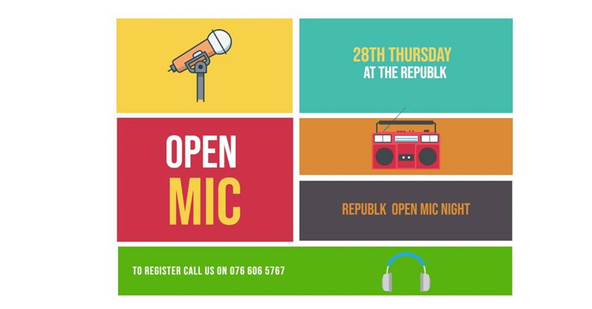 Open Mic Night At The Republk