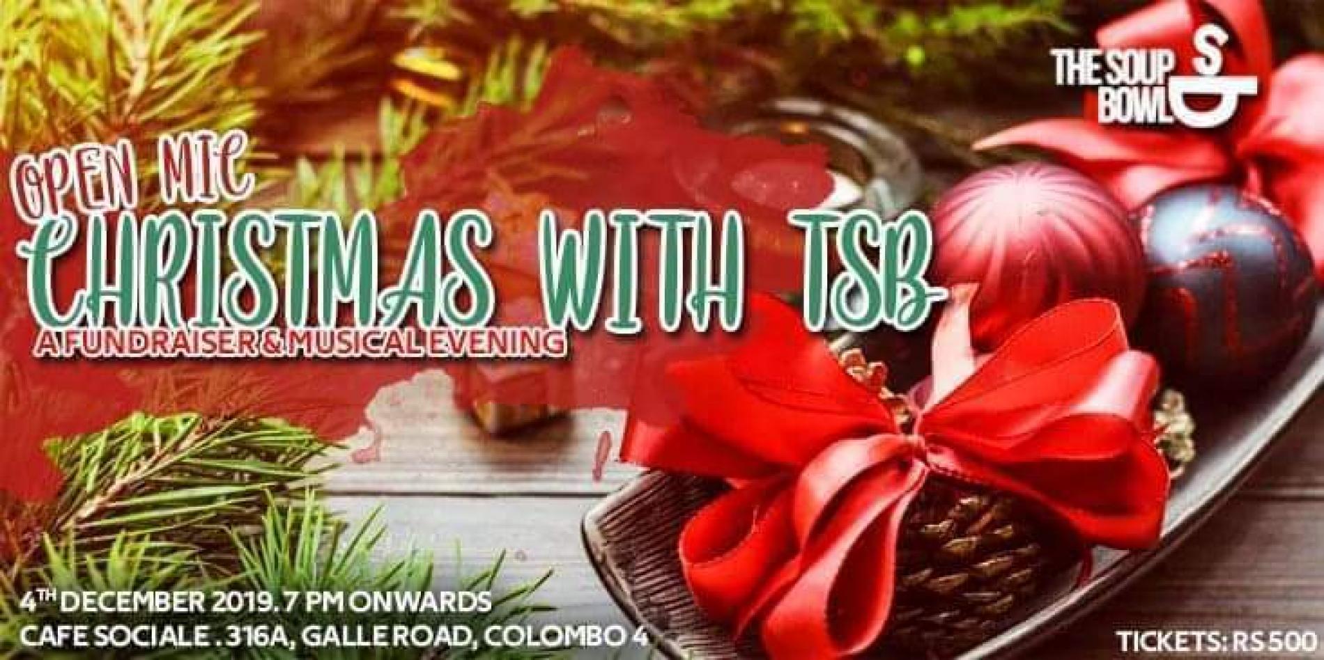 Open Mic Christmas With TSB