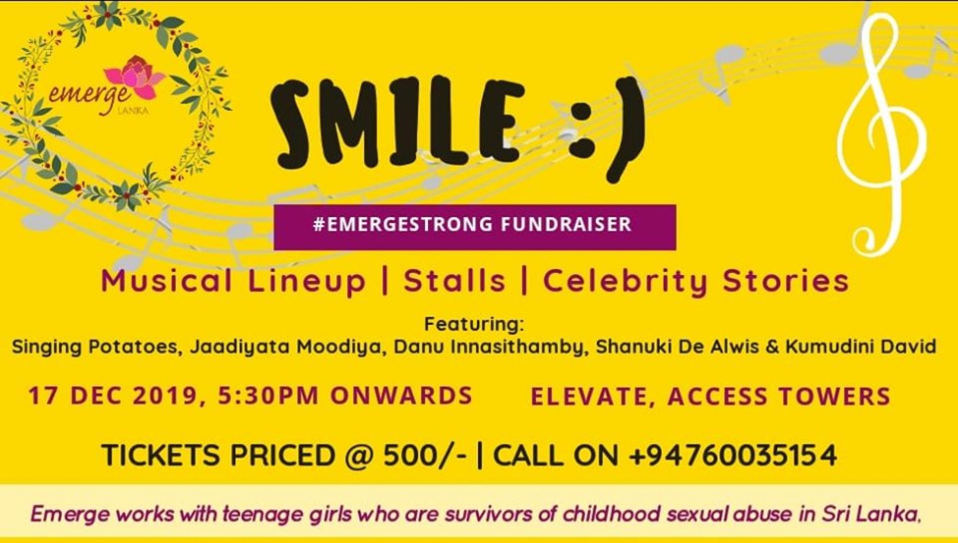 SMILE :) #emergeStrong Fundraiser