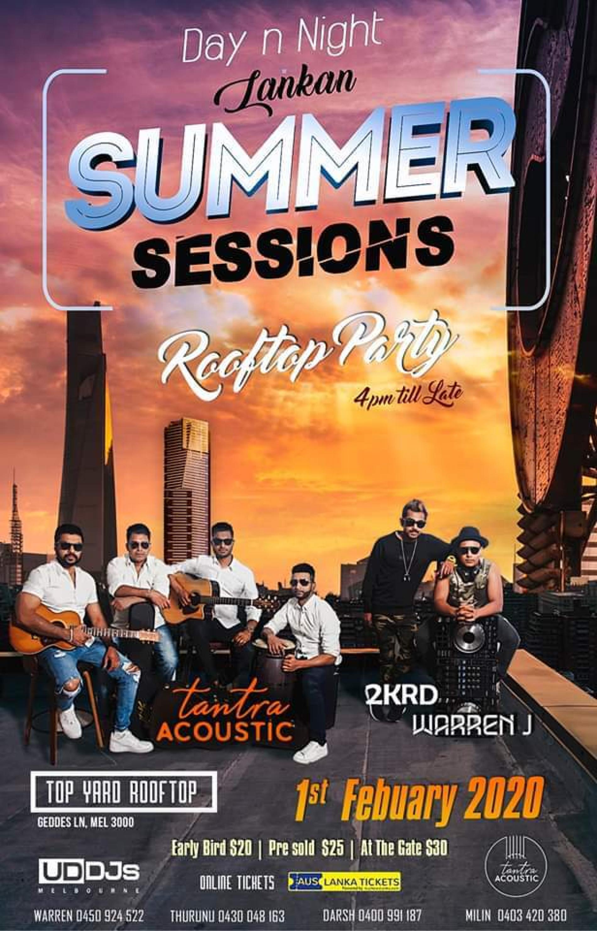 Day N Night Lankan Summer Sessions Rooftop Party