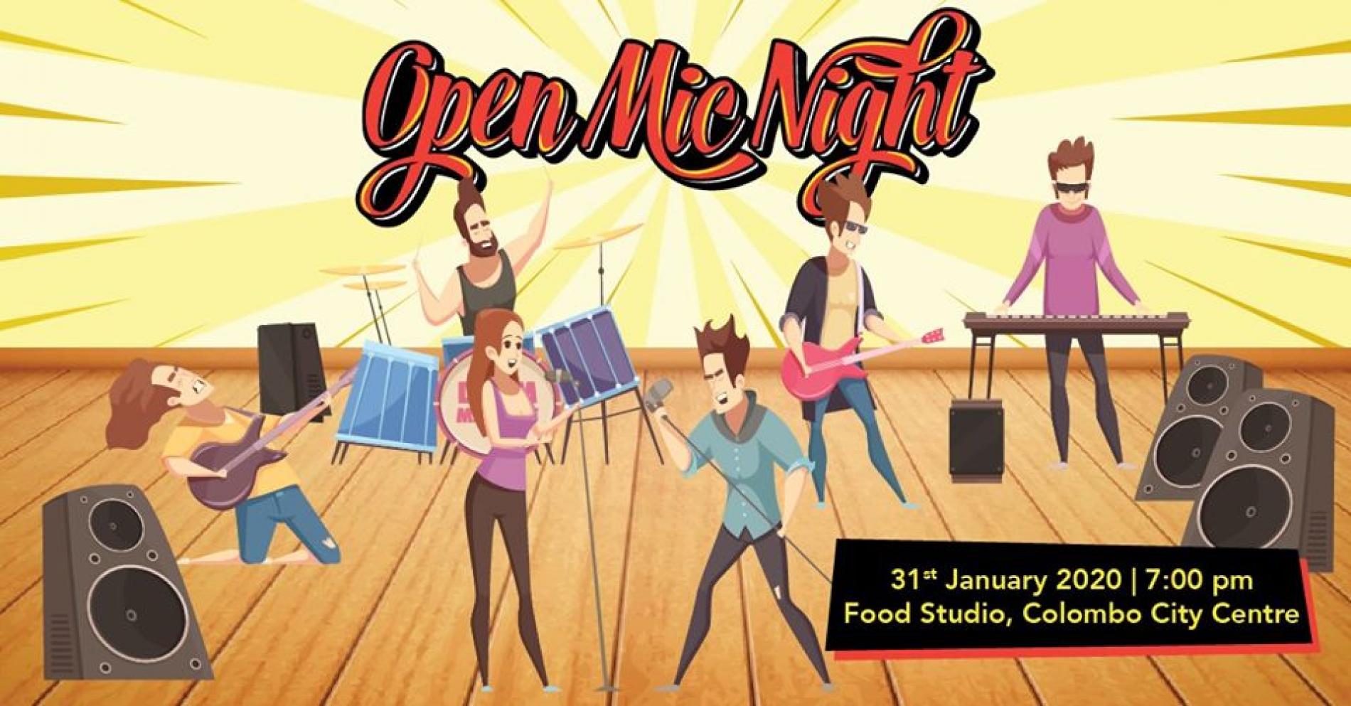 Food Studio Open Mic Night!