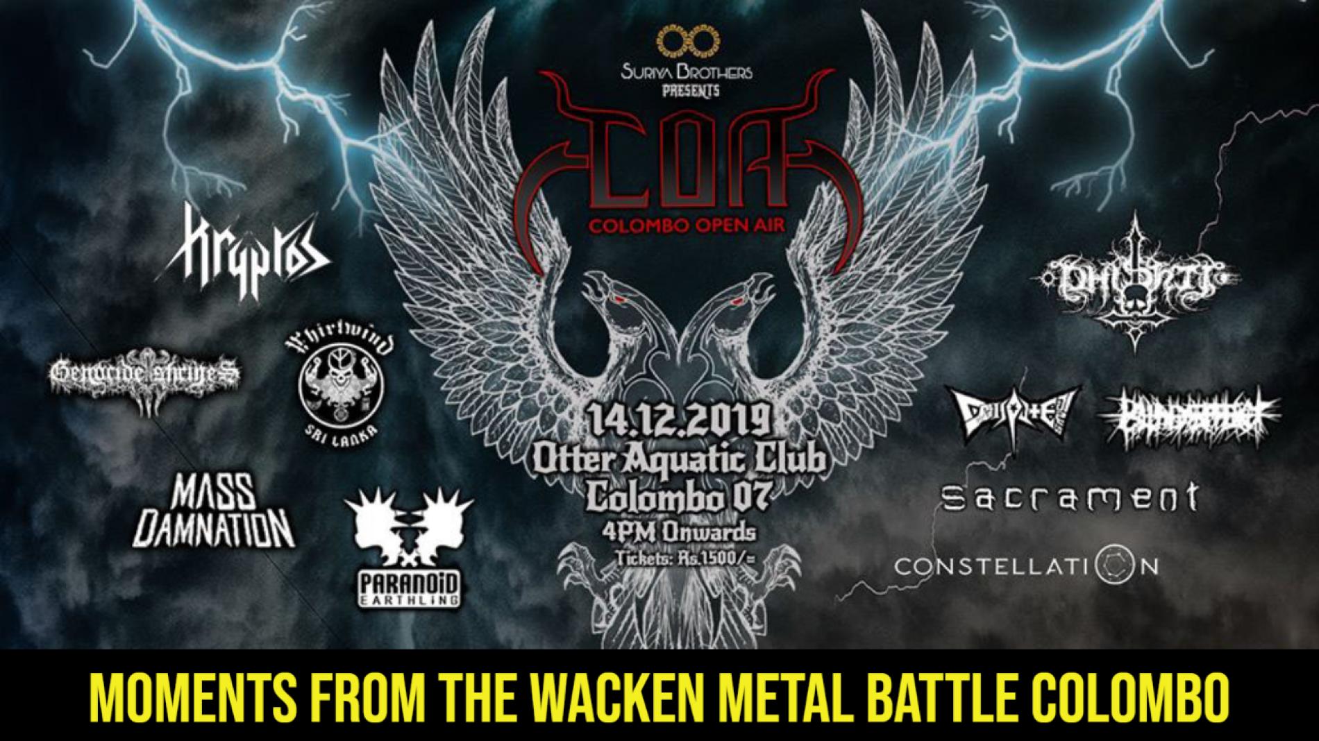 Moments From The Wacken Metal Battle CMB 2019