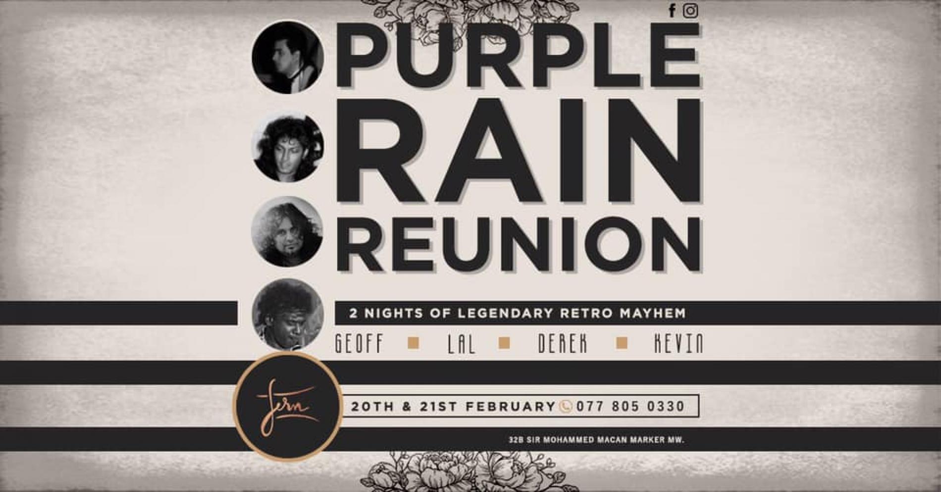 Purple Rain Reunion // A Special Live Performance