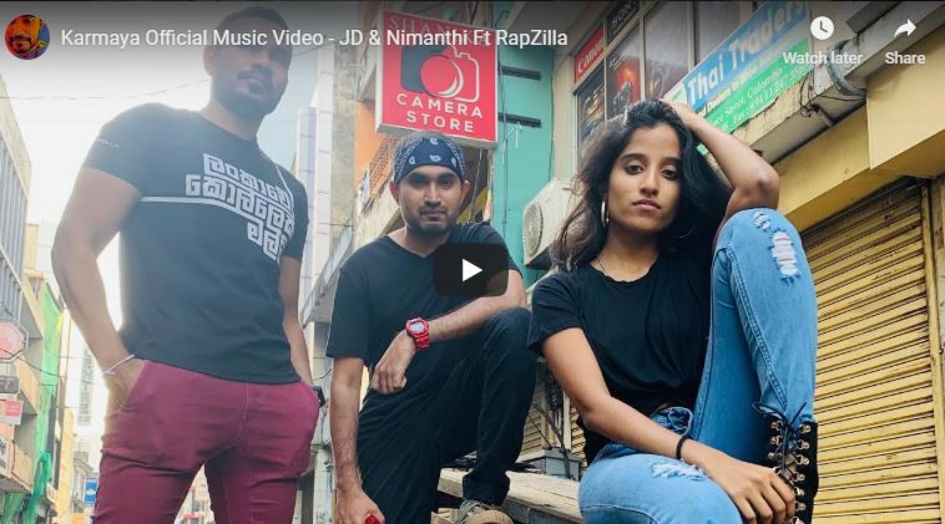 Karmaya Official Music Video – JD & Nimanthi Ft RapZilla