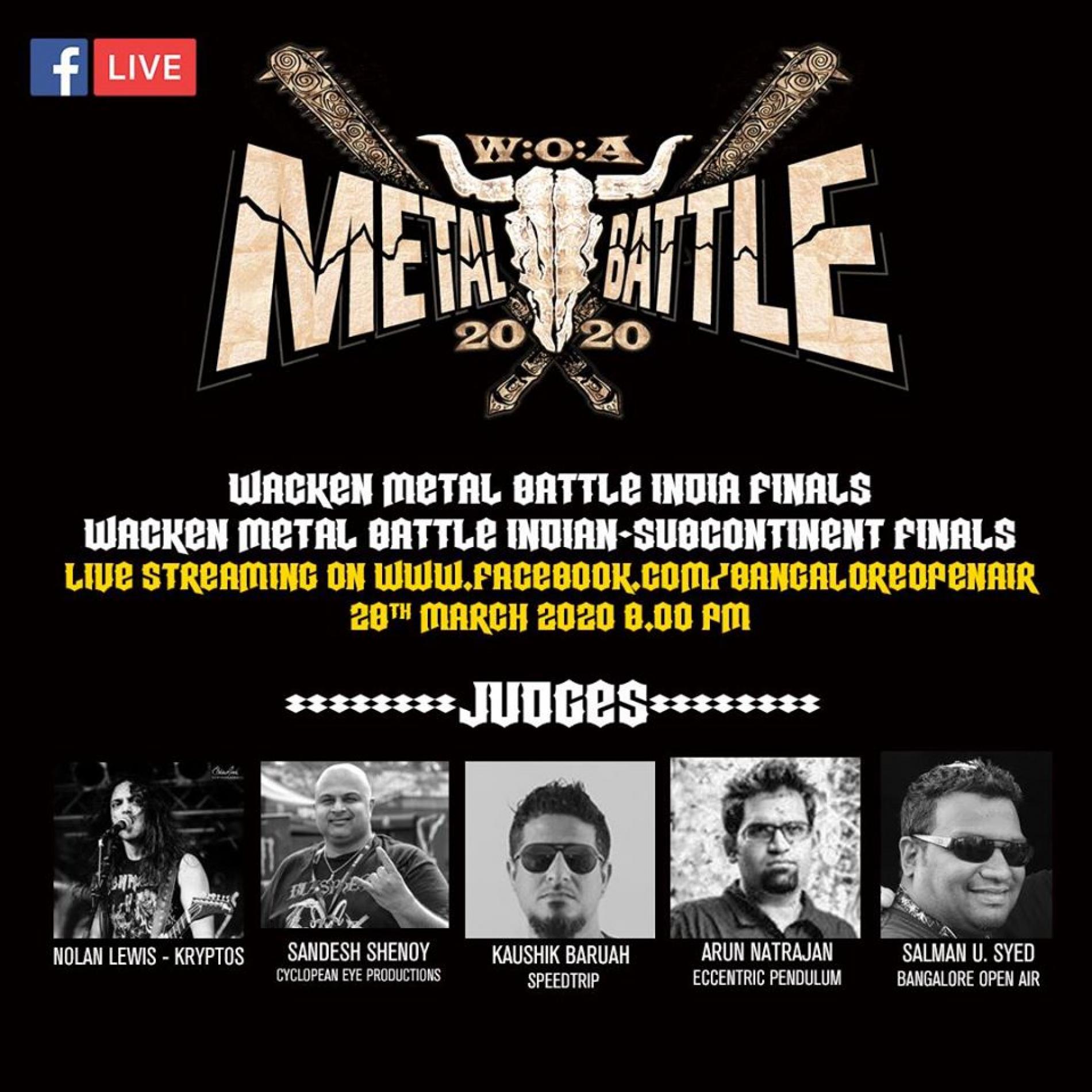 Wacken Metal Battle Finals – The Indian Subcontinent