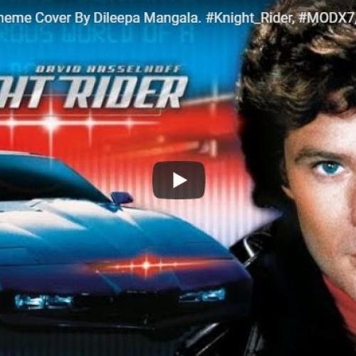 Knight Rider Theme Cover By Dileepa Mangal