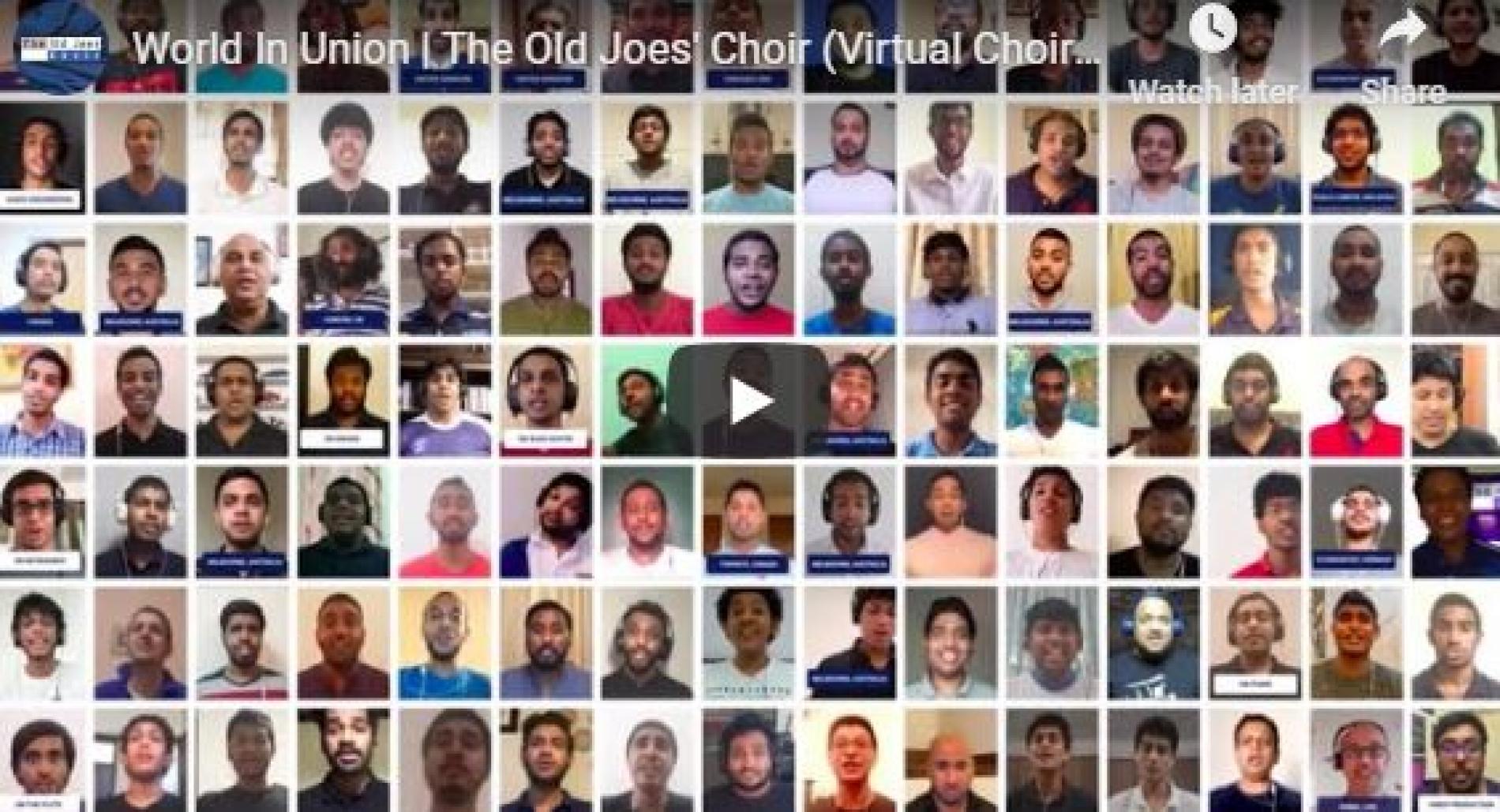 World In Union | The Old Joes’ Choir (Virtual Choir while in Self Isolation & Social Distancing)
