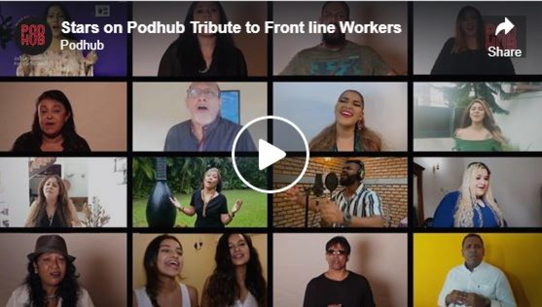 New Music : Stars On Podhub – Tribute To Front line Workers