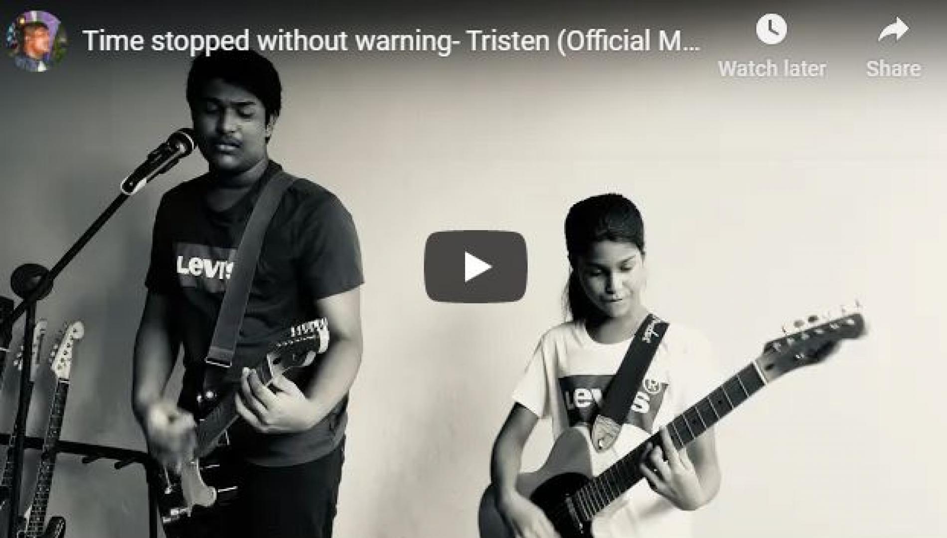 New Music : Time Stopped Without Warning – Tristen (Official Music Video)