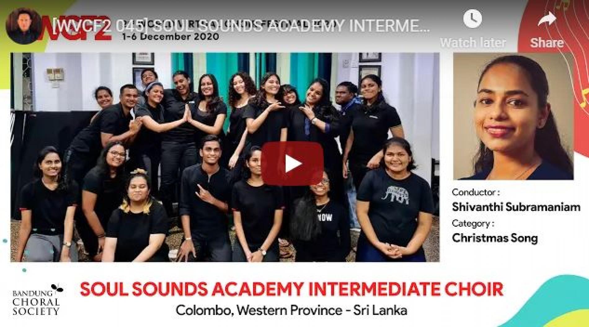 New Music : Soul Sounds Academy Intermediate Choir – Miss You Most At Christmas Time