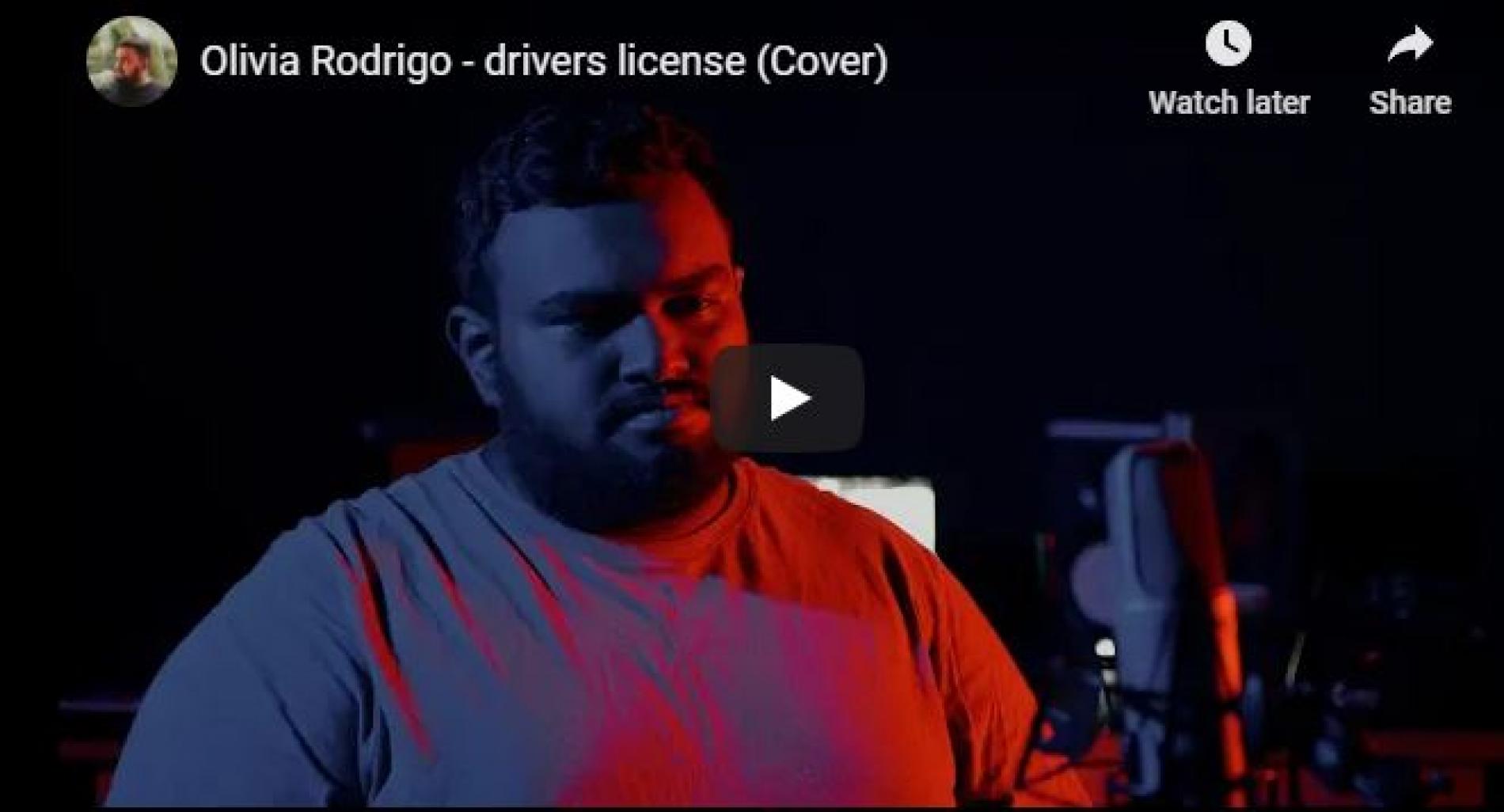New Music : Minesh Dissanayake – Drivers License (Cover)