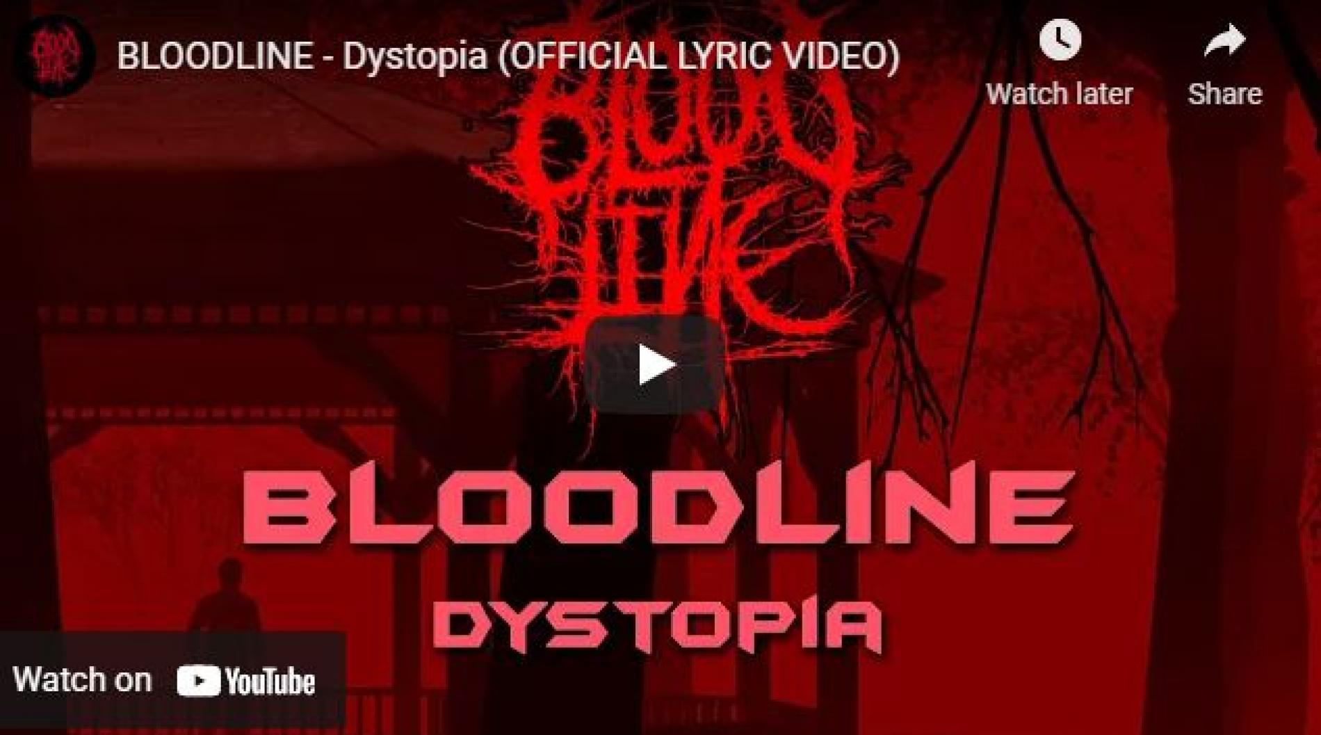 New Music : BLOODLINE Releases Dystopia & Their Debut Album ‘Unholy Villian’