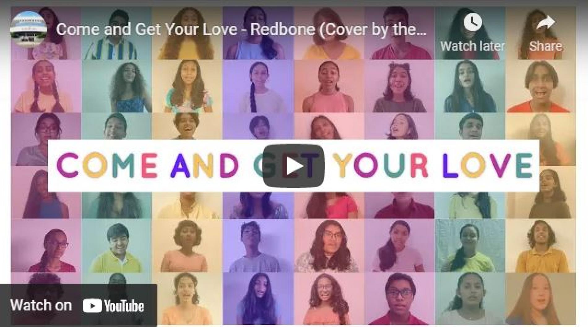 New Music : Come And Get Your Love – Redbone (Cover By The BSC Senior School Choir)
