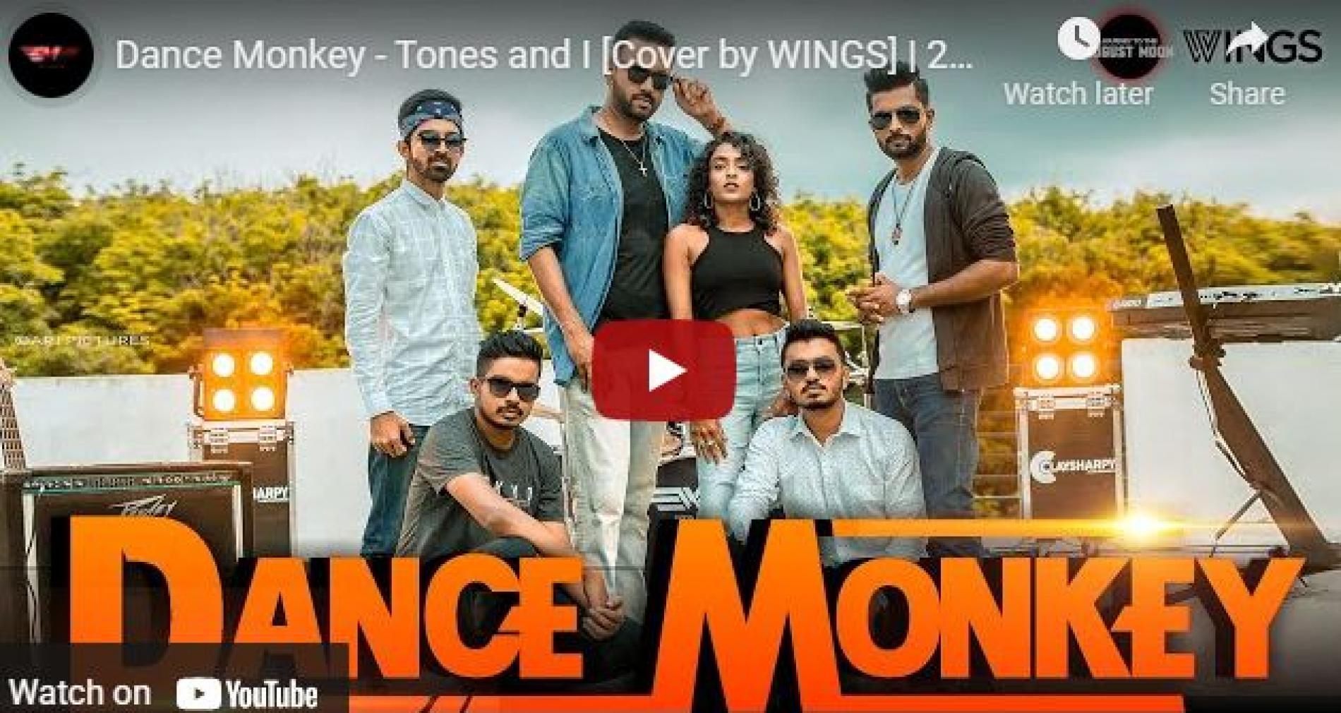New Music : Dance Monkey – Tones and I [Cover by WINGS] | 2021