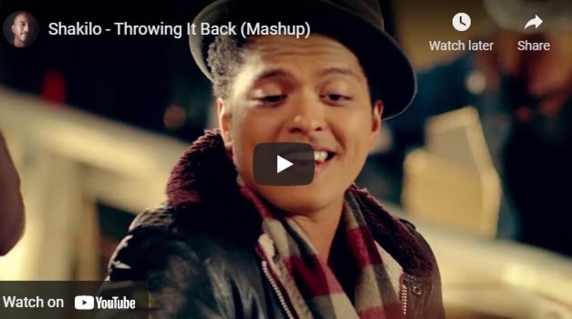 New Music : Shakilo – Throwing It Back (Mashup)