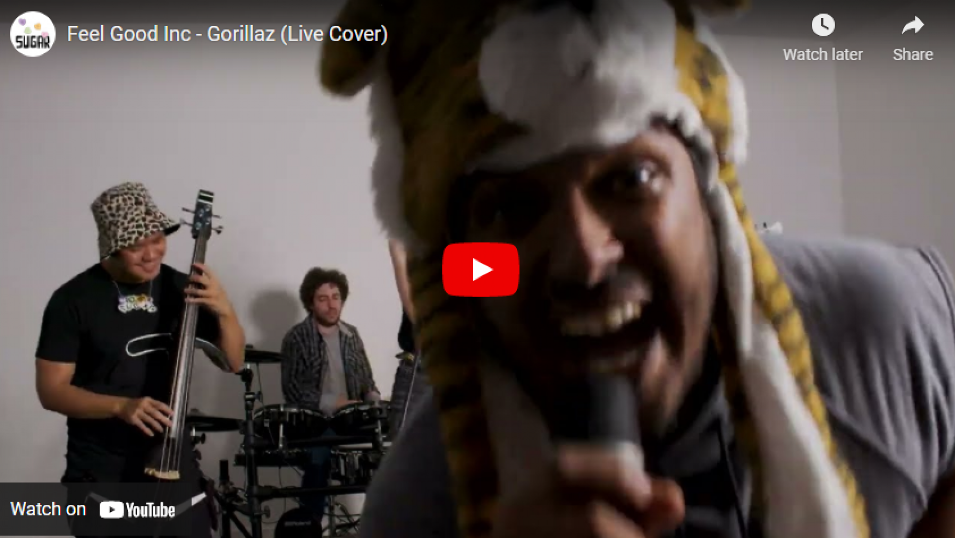 New Music : More Sugar – Feel Good Inc – Gorillaz (Live Cover)