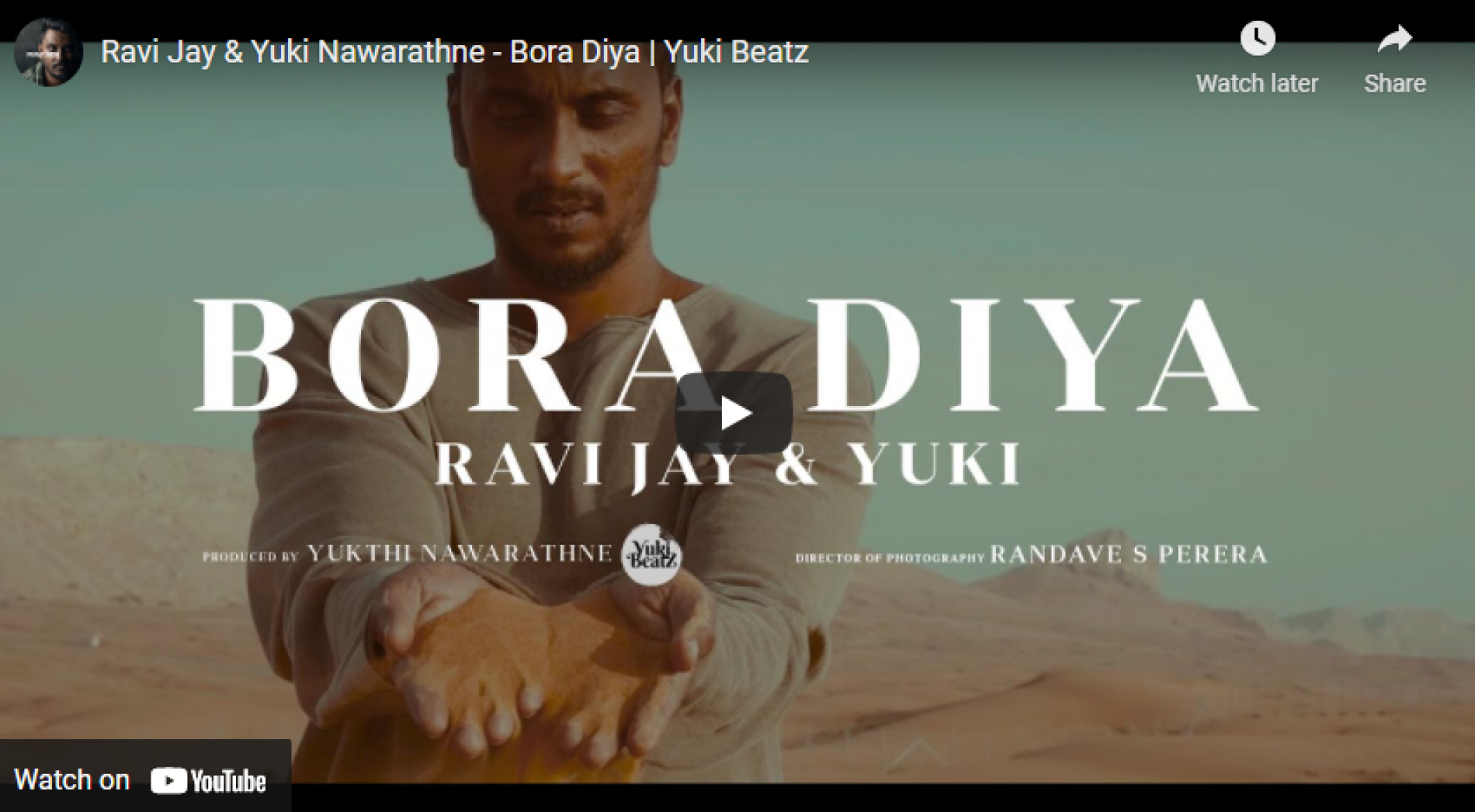 New Music : Ravi Jay & Yuki Nawarathne – Bora Diya | Yuki Beatz