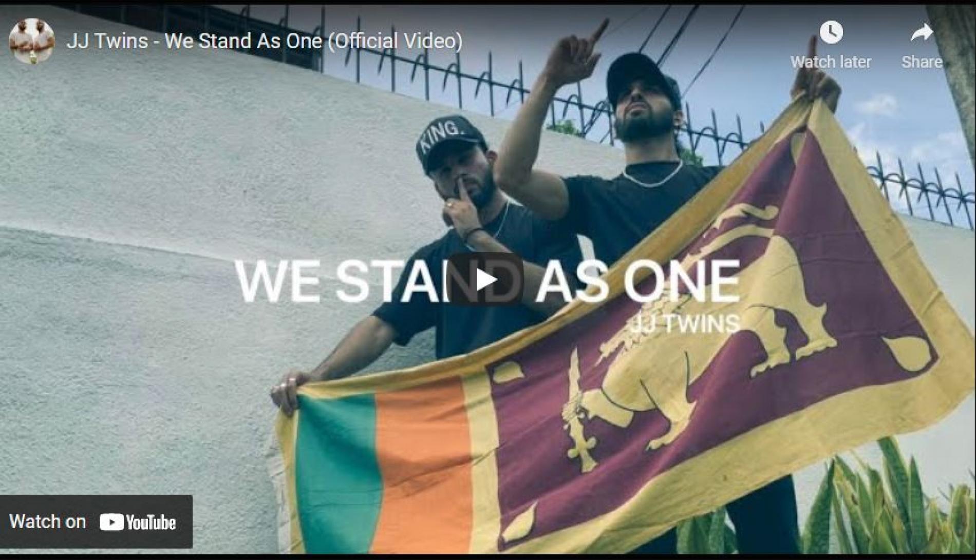 New Music : JJ Twins – We Stand As One (Official Video)