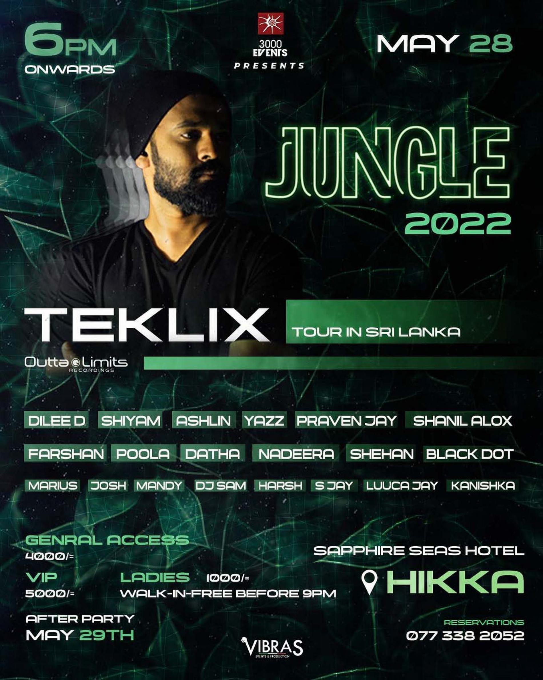 News : Teklix To Play In Sri Lanka!
