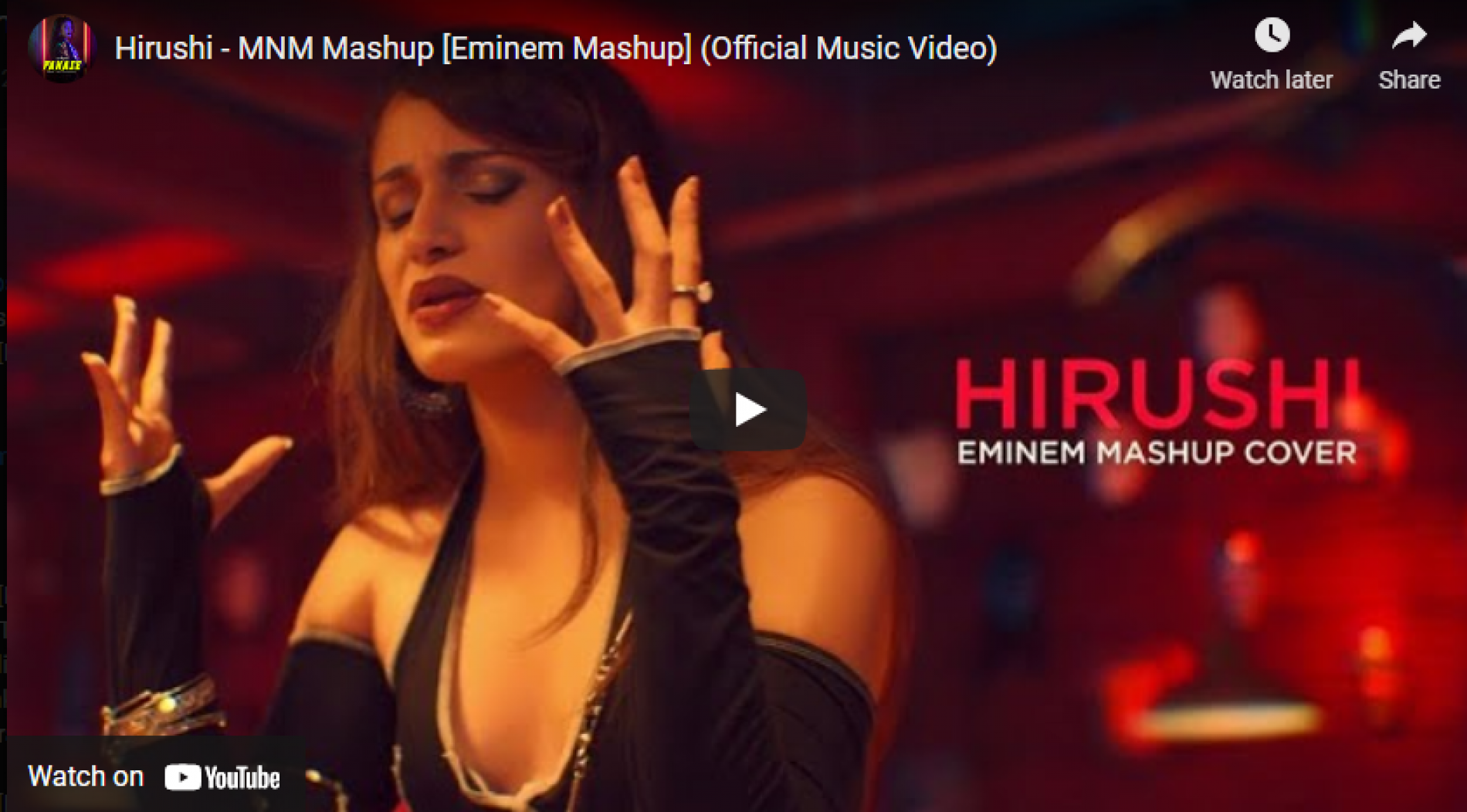 New Music : Hirushi – MNM Mashup [Eminem Mashup] (Official Music Video)
