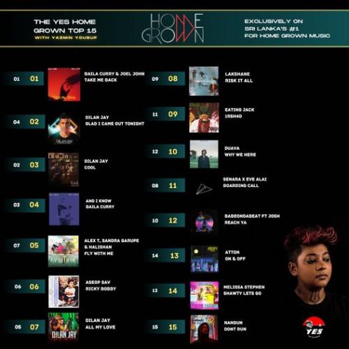 News : Baila Curry & Joel John Stay @ Number 1 For 3 Weeks!