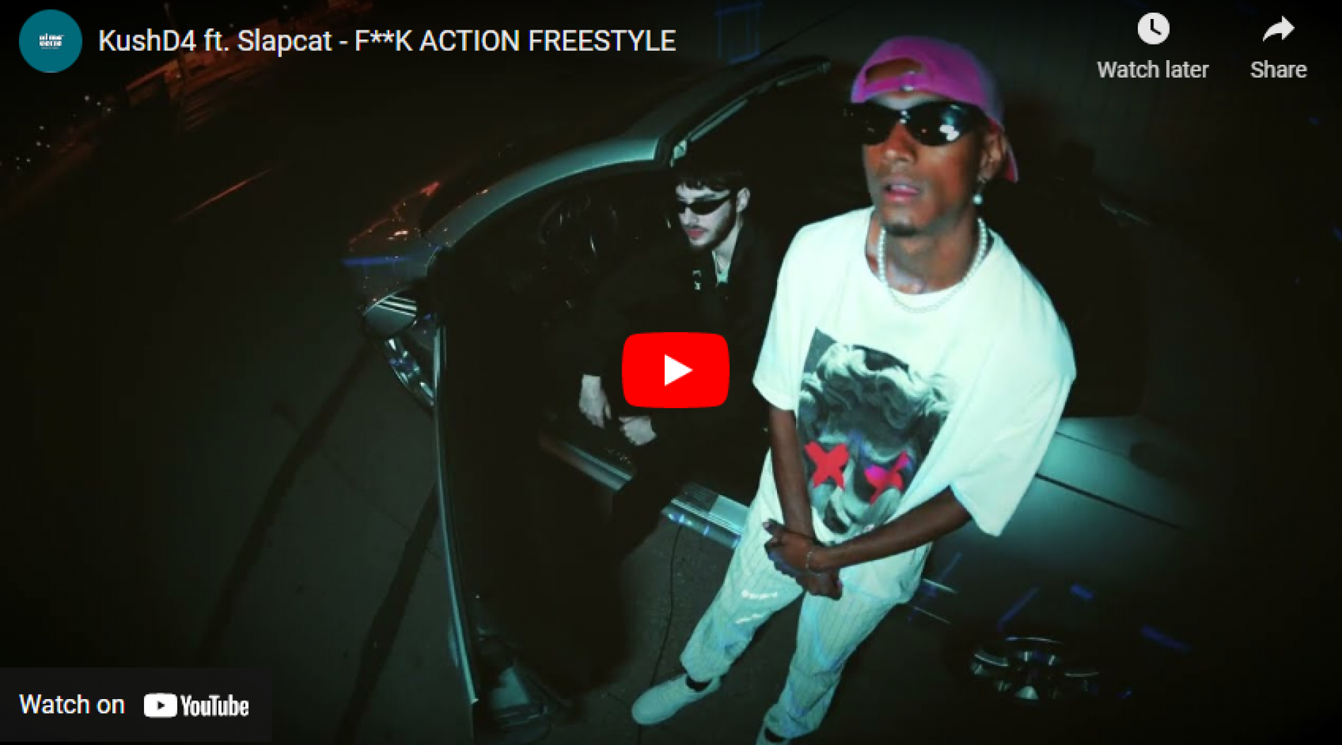 New Music : KushD4 ft. Slapcat – F**K Action Freestyle