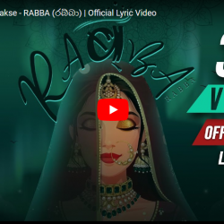 New Music : Oshadha Rajapakse – RABBA (රබ්බා) | Official Lyric Video