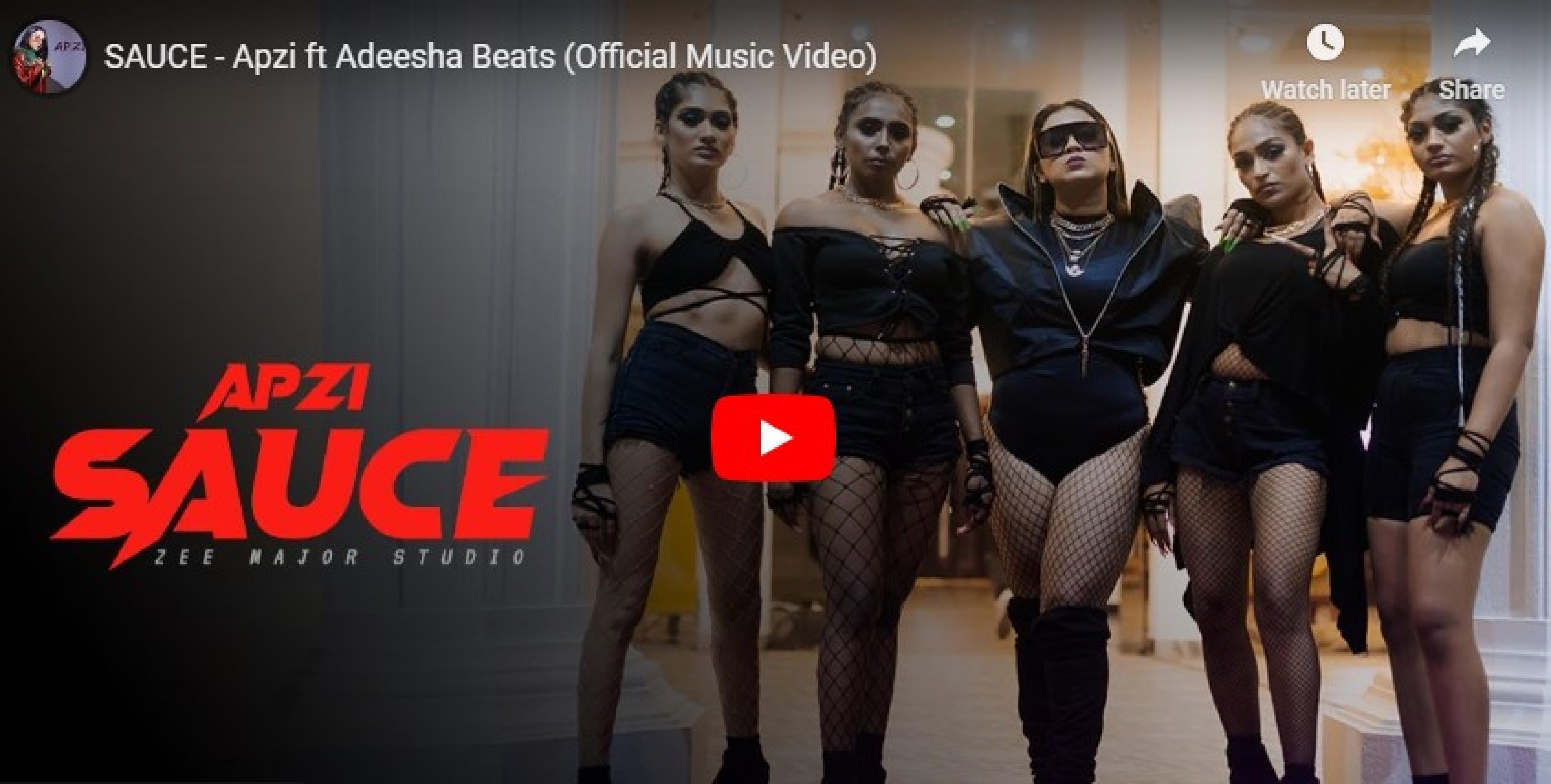 New Music : SAUCE – Apzi ft Adeesha Beats (Official Music Video) | Decibel