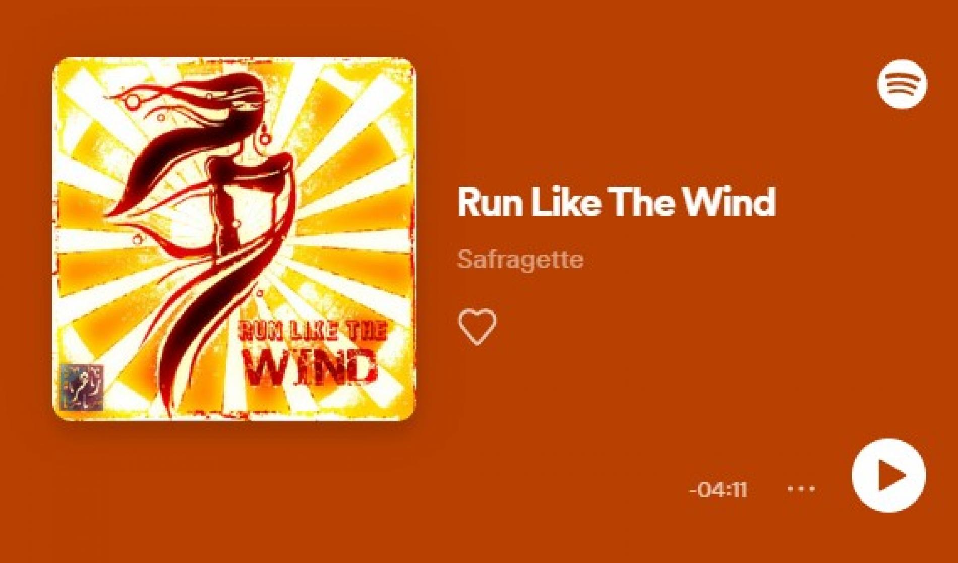 New Music : Safragette – Run Like The Wind