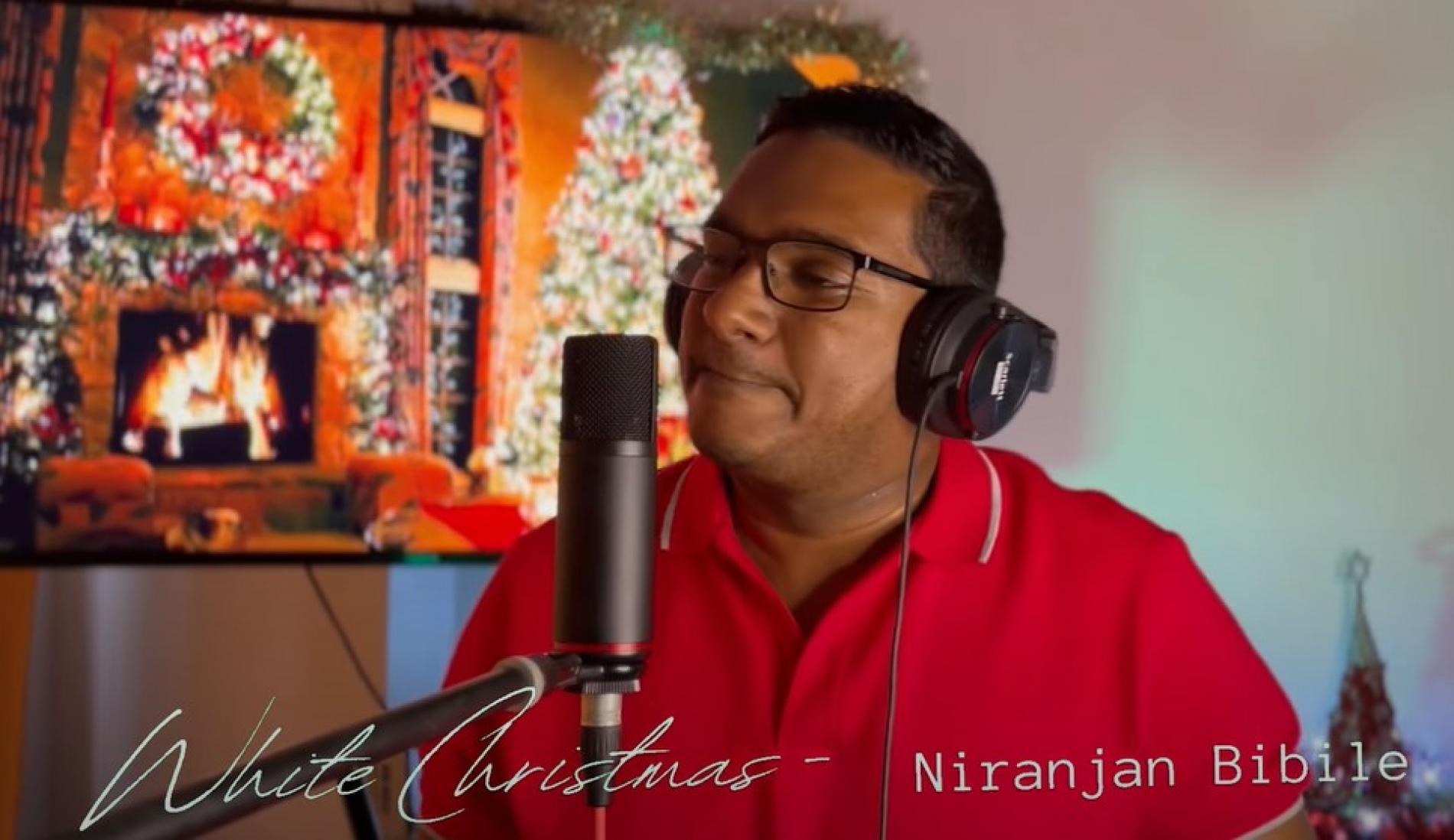 New Music : White Christmas (cover ) Niranjan Bibile