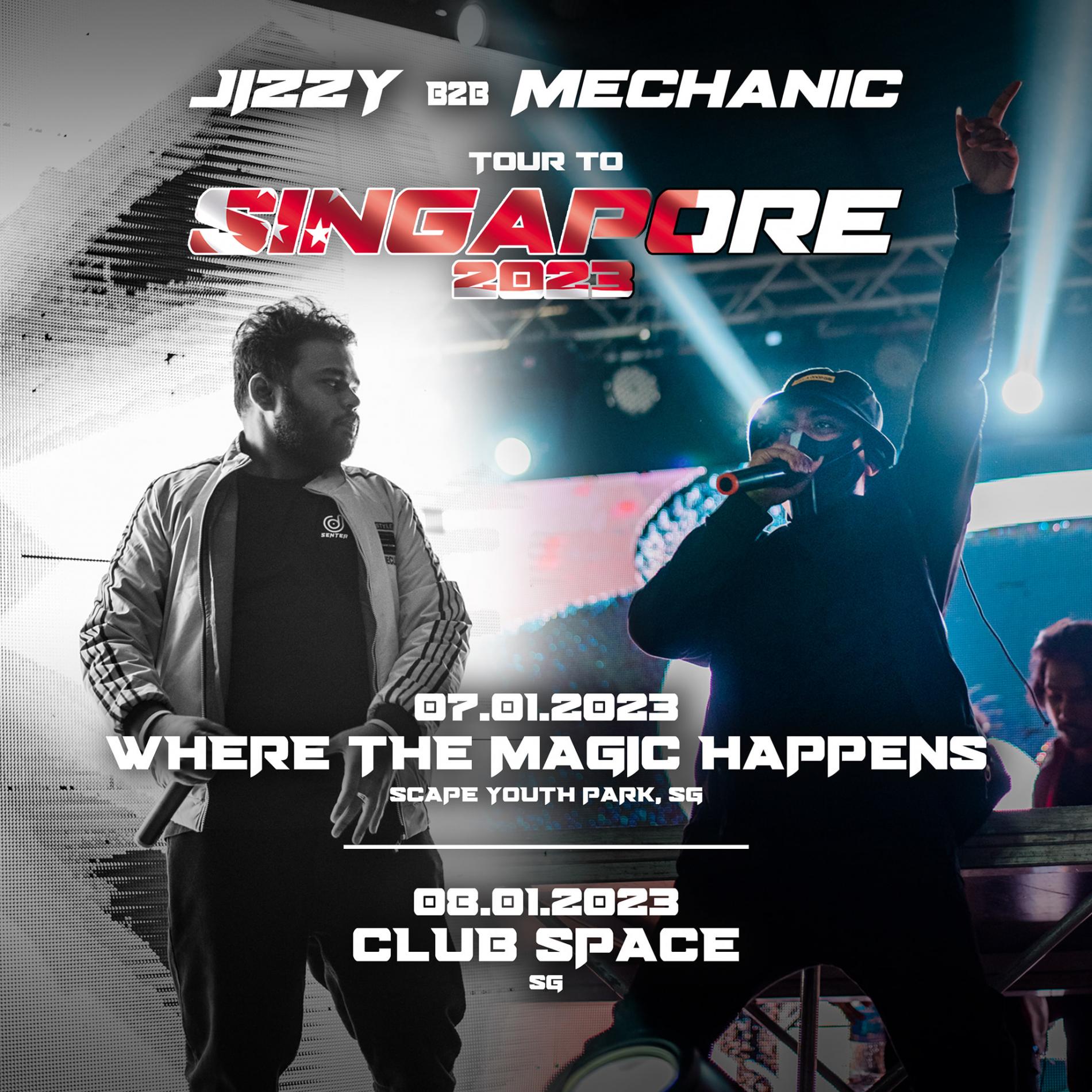 News : Jizzy & Mechanic To Play In Singapore