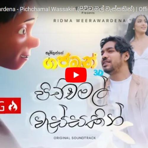 New Music : Ridma Weerawardena – Pichchamal Wassakin (පිච්ච මල් වැස්සකින්) | Official Gajaman Movie Song