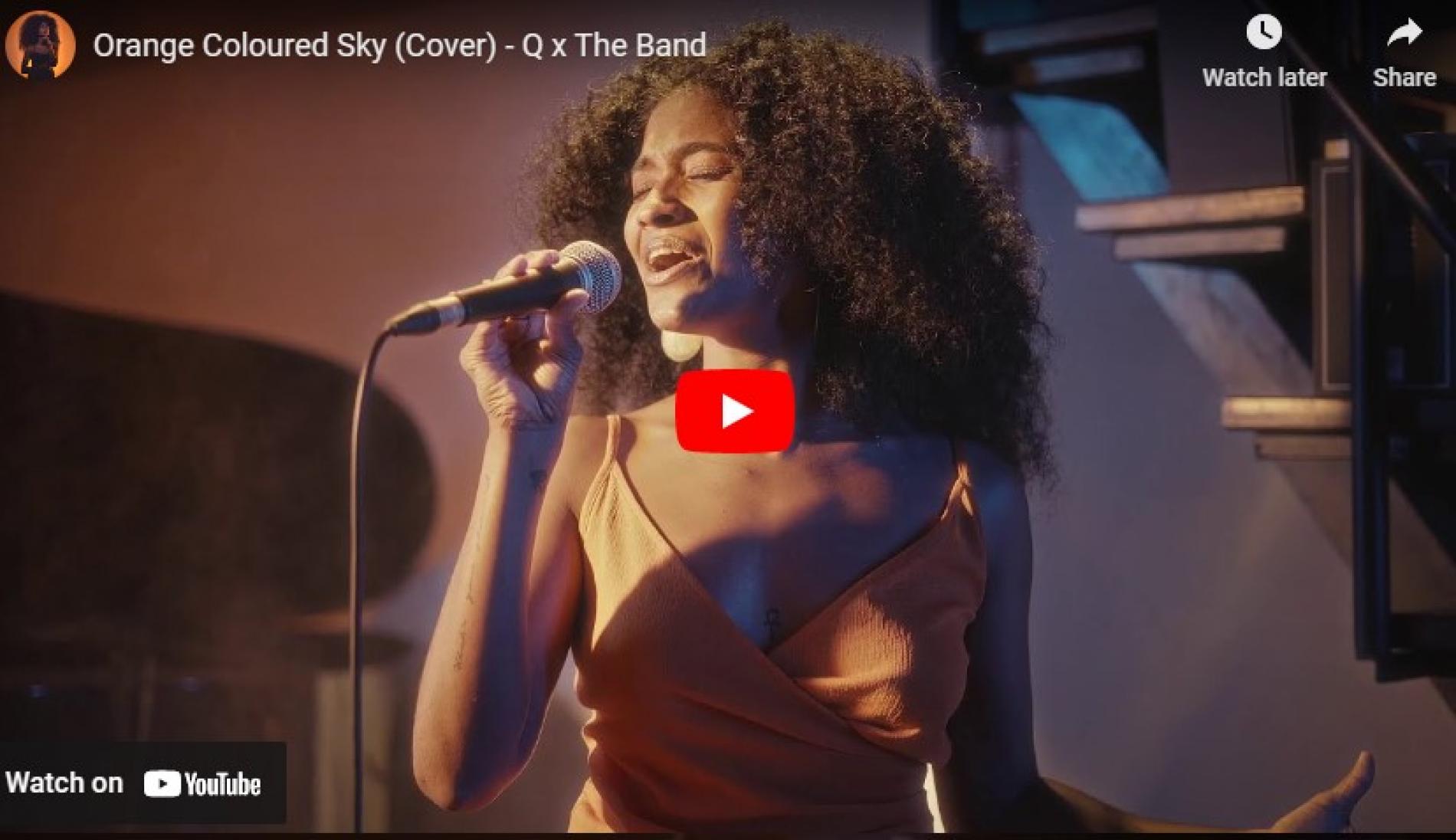 New Music : Orange Coloured Sky (Cover) – Q x The Band