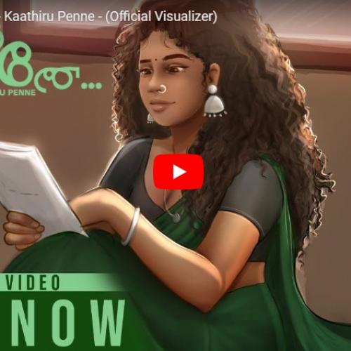 New Music : Mirun Pradhap – Kaathiru Penne – (Official Visualizer)
