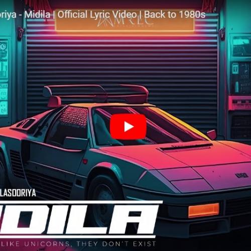 New Music : Rashan Balasooriya – Midila | Official Lyric Video | Back to 1980s