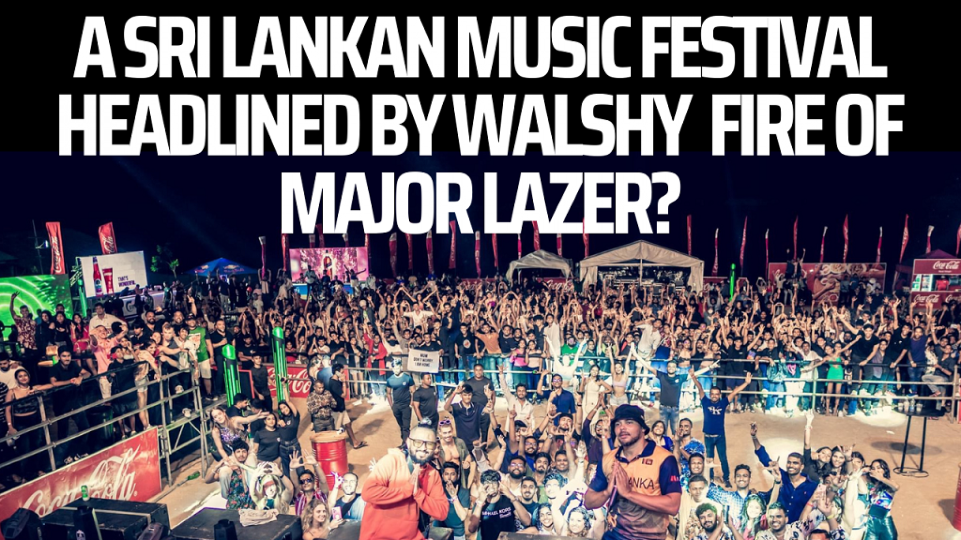 Vlog : Senter Music Festival : Washly Fire From Major Lazer