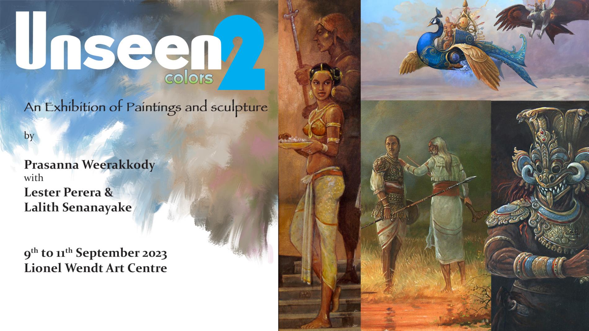 Prasanna Weerakkody – Exhibition of Paintings UNSEEN Colors 2