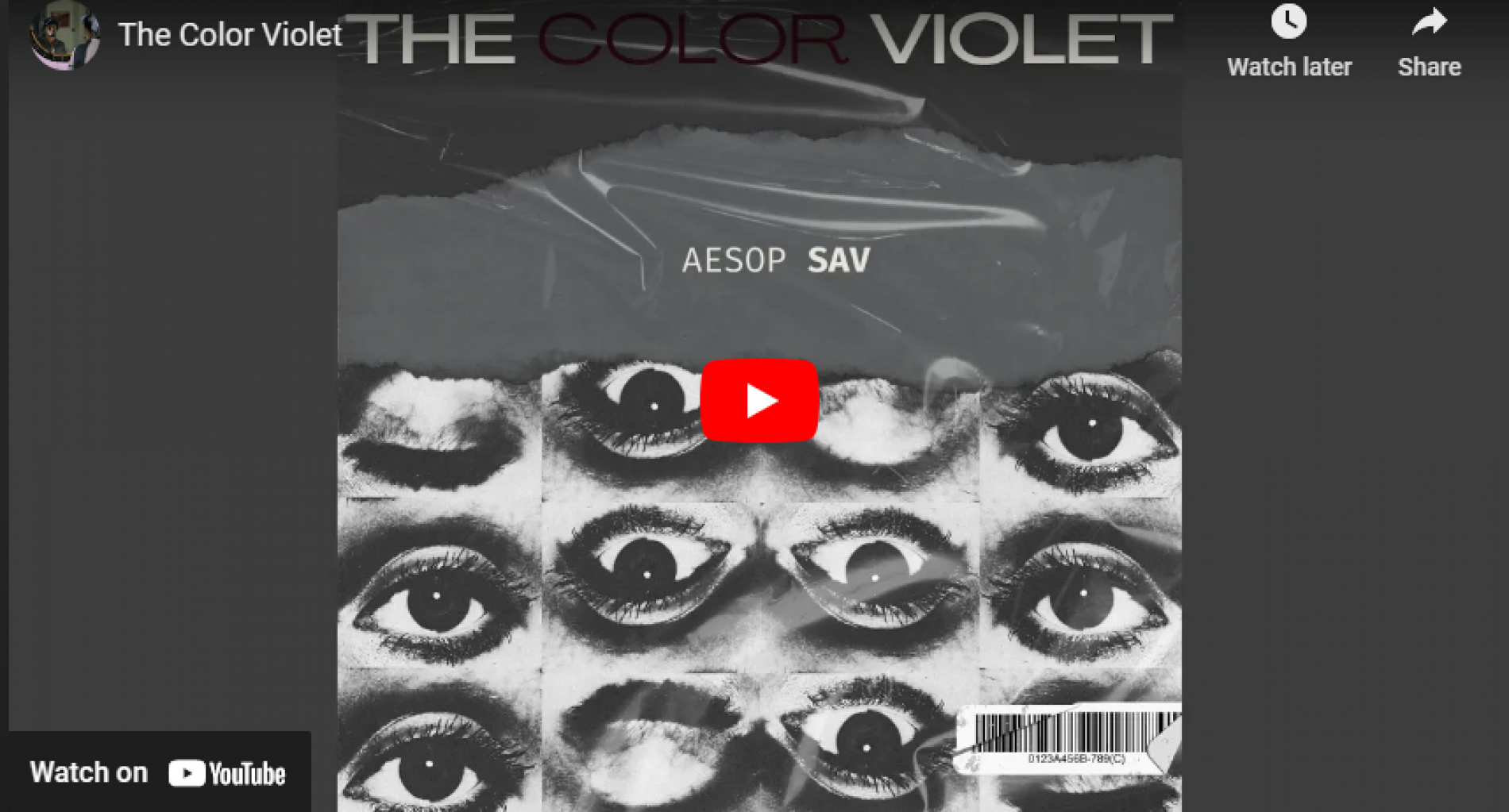New Music : Aseop Sav – The Color Violet