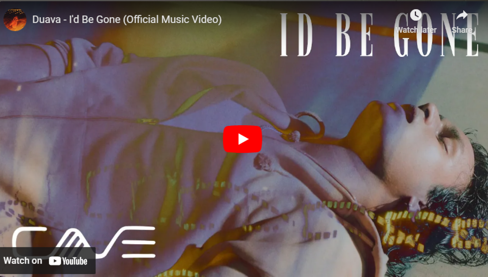 New Music : Duava – I’d Be Gone (Official Music Video)