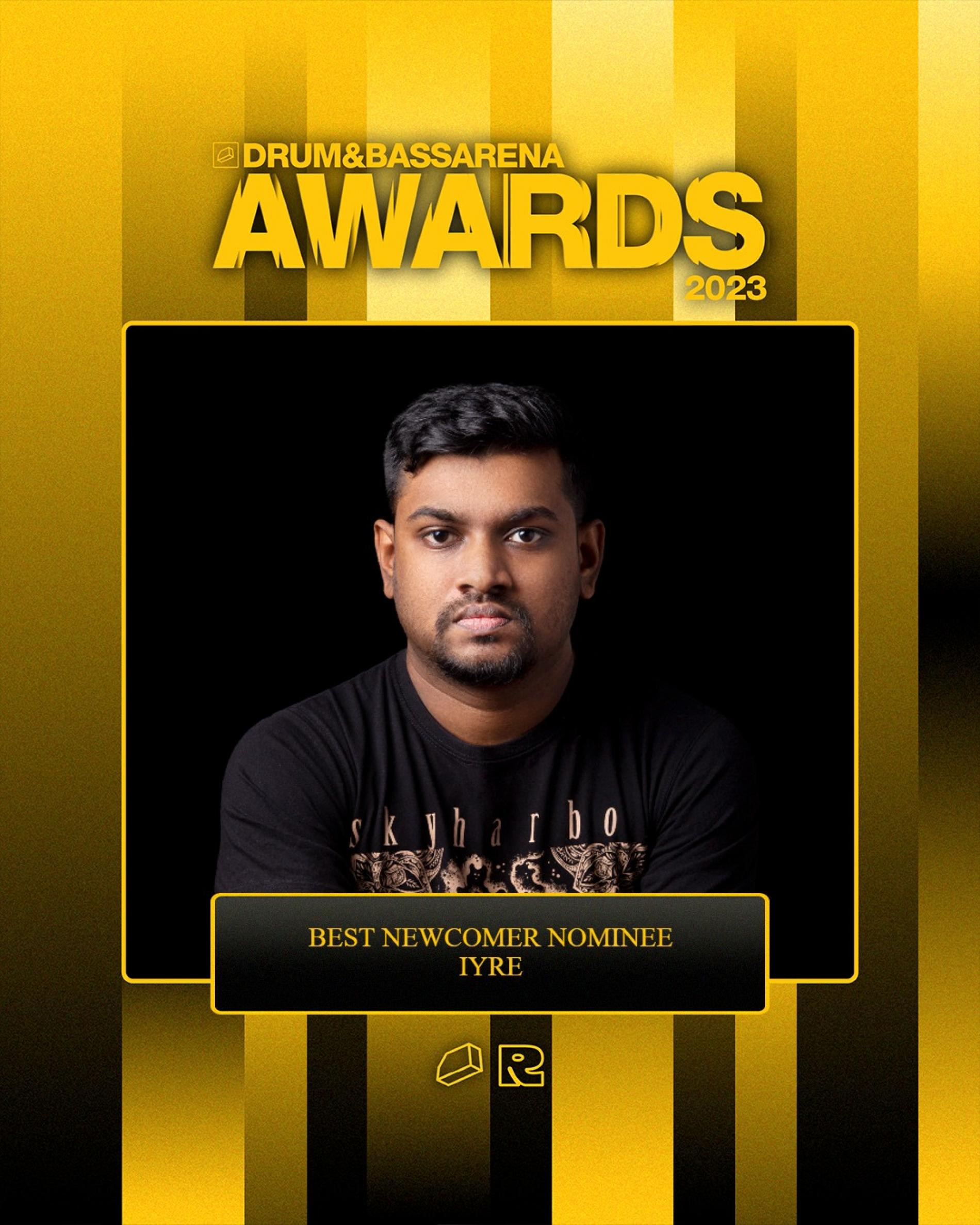News : IYRE Is Nominated For A Drum N Bass Arena Award!