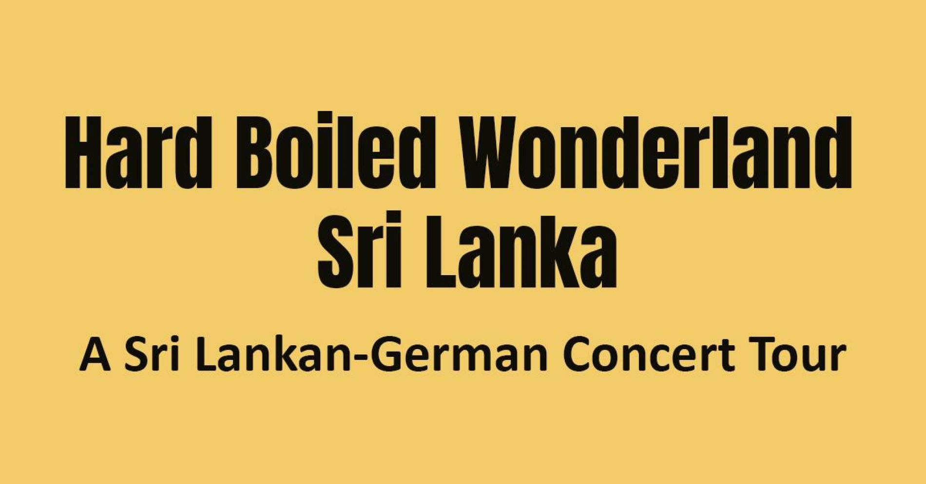 Hard Boiled Wonderland Sri Lanka